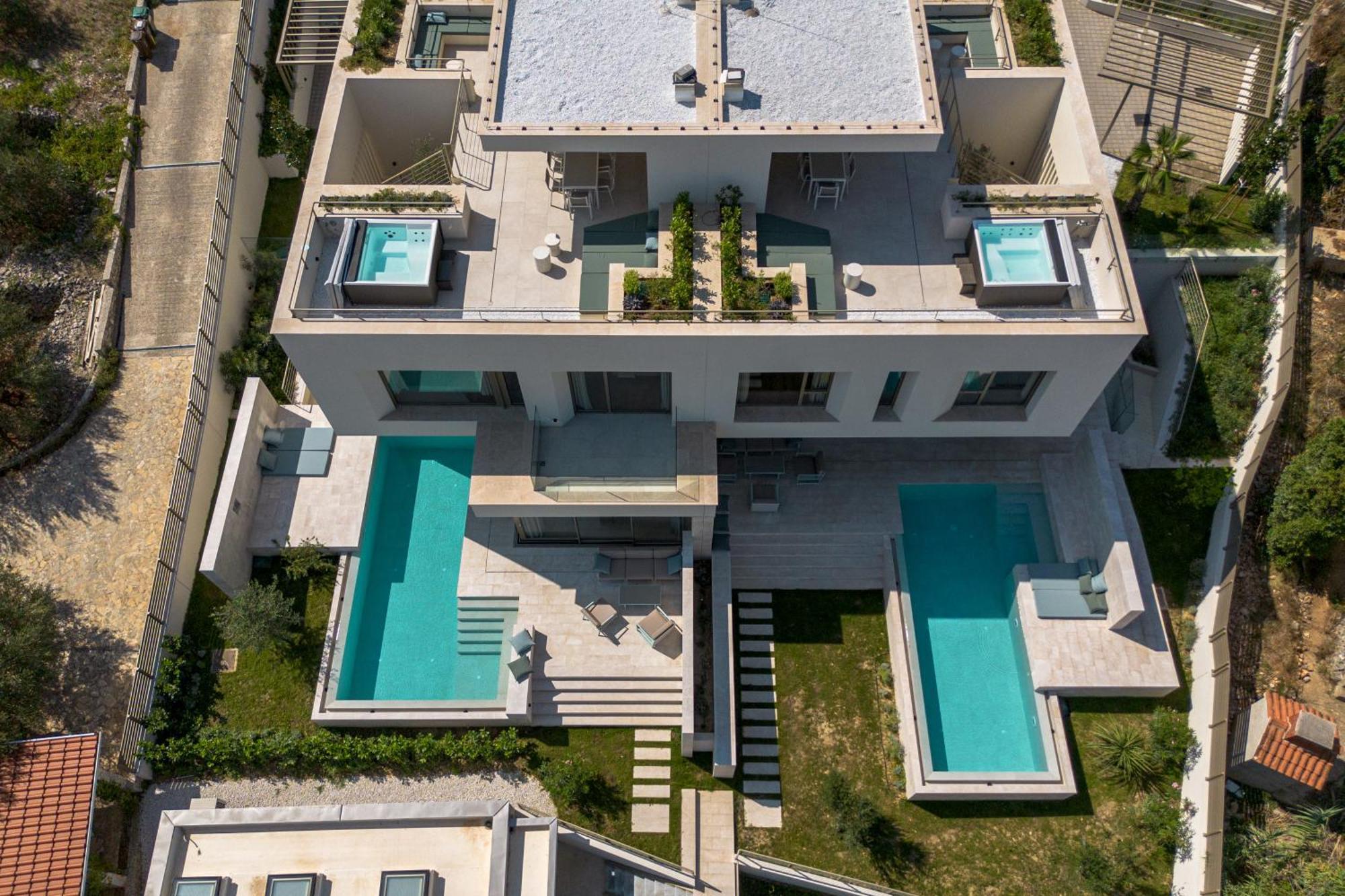 Acadia Beach Villas & Apartments Slatine Exterior photo